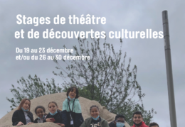 Stage de théâtre – vacances de Noël