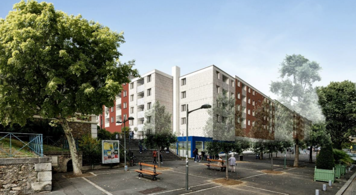 Réhabilitation de la cité Raspail, Arcueil