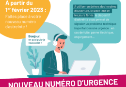 Astreinte : un nouveau numéro dès le 1er février