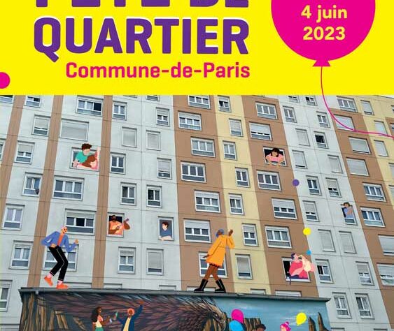 Le quartier Commune de Paris en fête