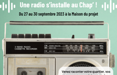 Radio Académie : une radio s’installe au Chap’ !