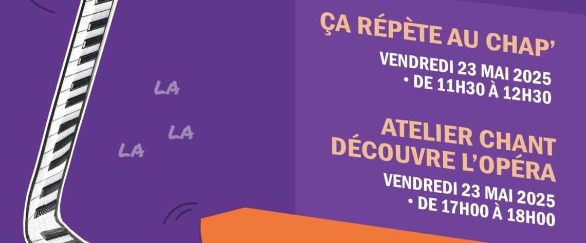 Opéra Apéro : nouveaux ateliers au Chaperon Vert