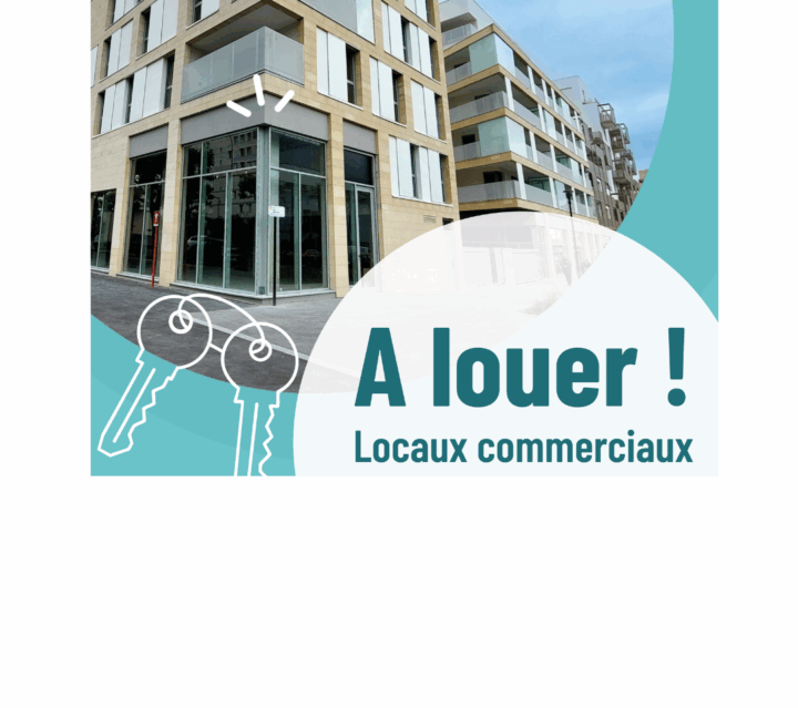 Locaux commerciaux neufs à louer à Vitry-sur-Seine