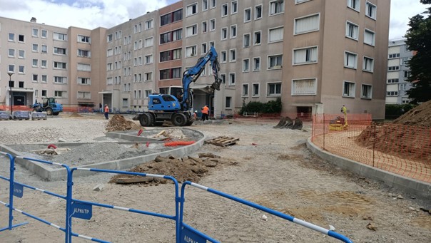 Résidentialisation de Paul Vaillant-Couturier à Villejuif