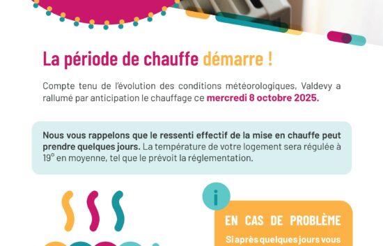 Remise en route du chauffage