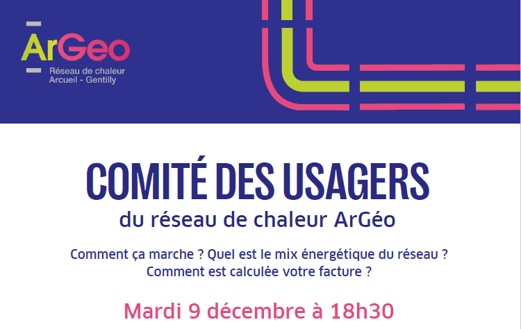 Comité des usagers du réseau de chaleur ArGéo