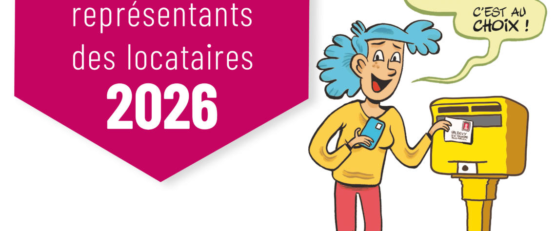 Élections des représentants des locataires : chaque voix compte !