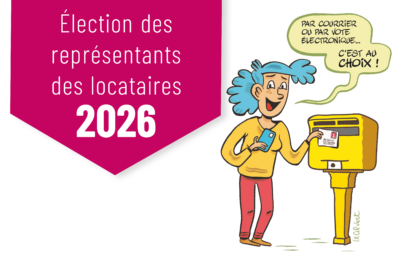 Élections des représentants des locataires : chaque voix compte !
