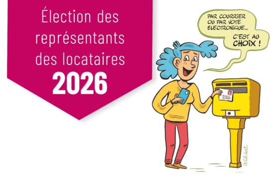 Élections des représentants des locataires : chaque voix compte !