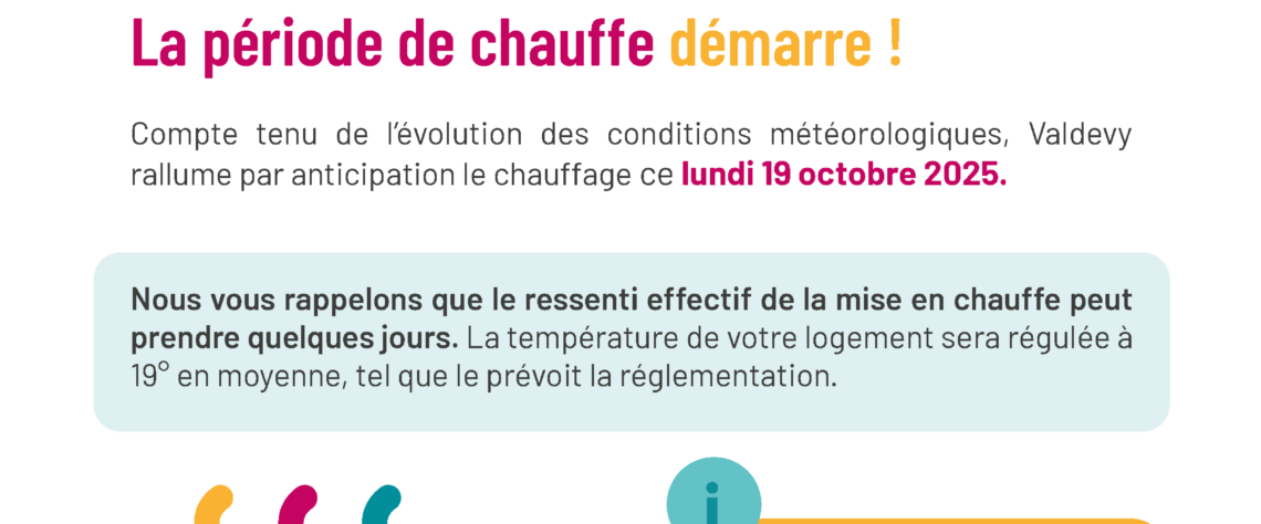 Remise en route du chauffage 2026
