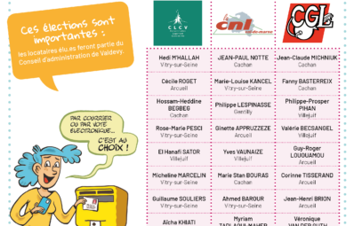 Élections des représentants des locataires 2026 : les candidats